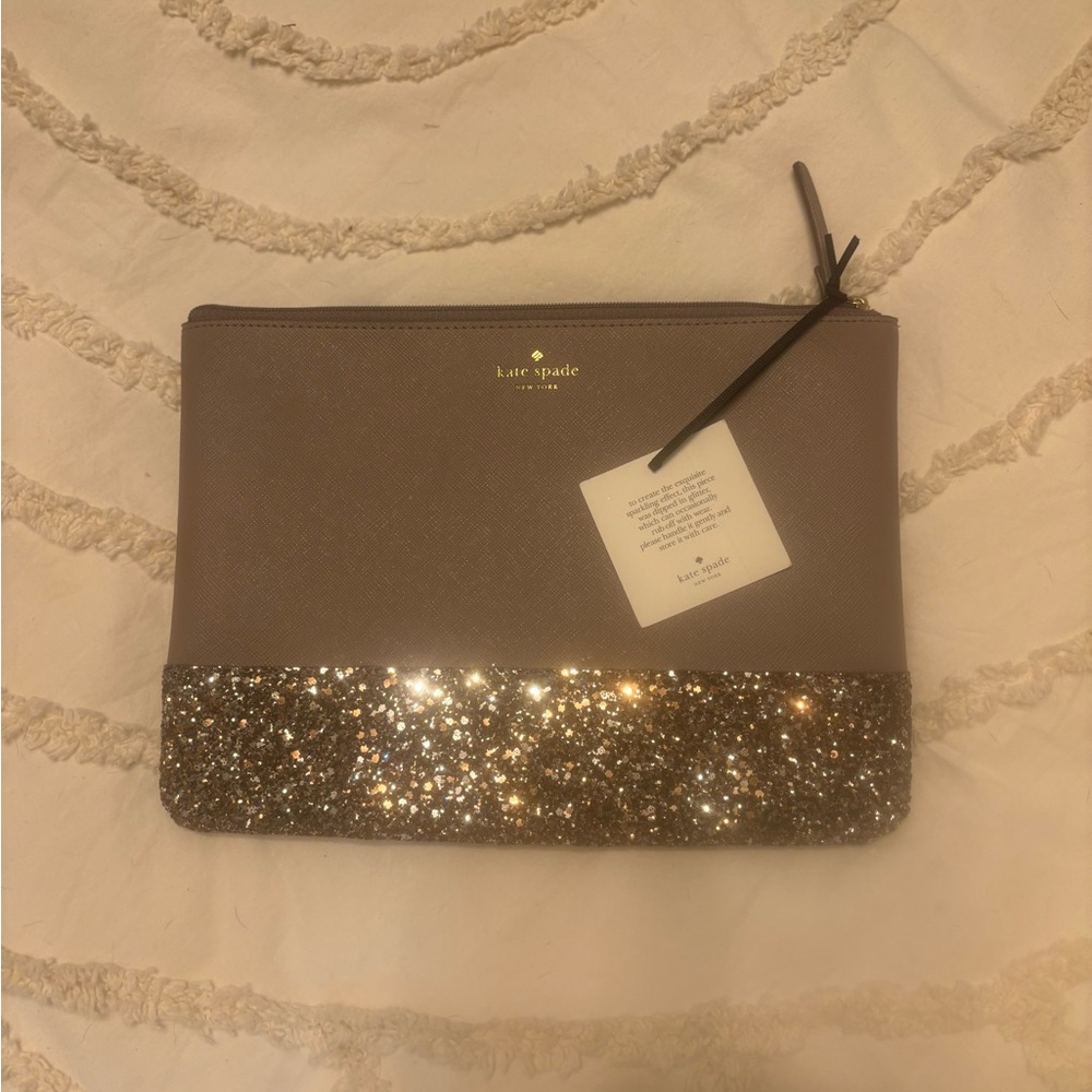 Glitter Kate Spade Pouch